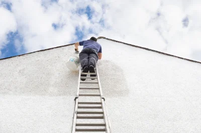 Peinture extérieure à Eydoche — façades et ravalement